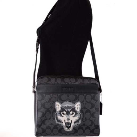 Coach Handbags - Coach Wolf Messenger Bag